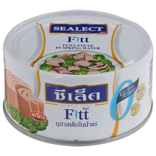 Sealect Fitt Tuna Steak in Spring Water 165g