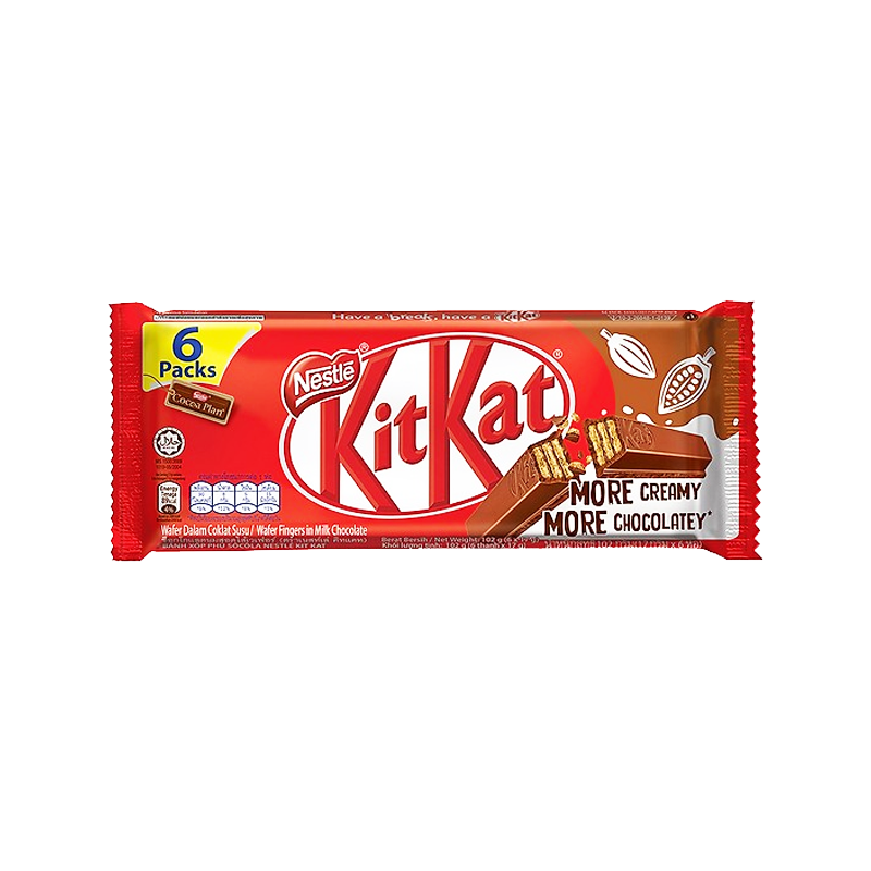 KIT KAT 6 PACKS 102g