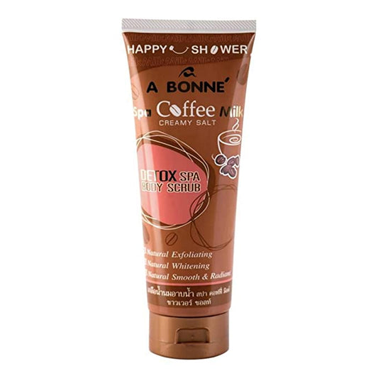 A Bonne Spa Coffee Milk Creamy Salt Body Scrub 350g