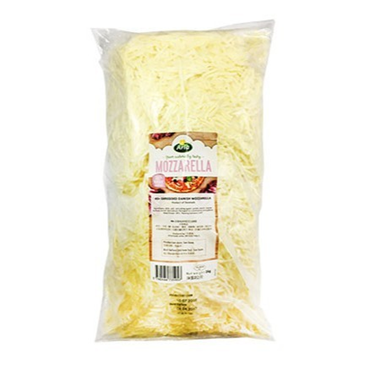 Arla mozzarella shredded Size 1kg