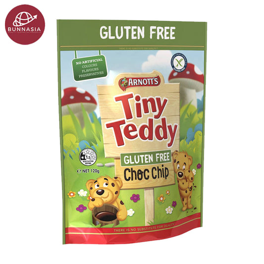 Arnott's Gluten Free Tiny Teddy Choc Chip 120g