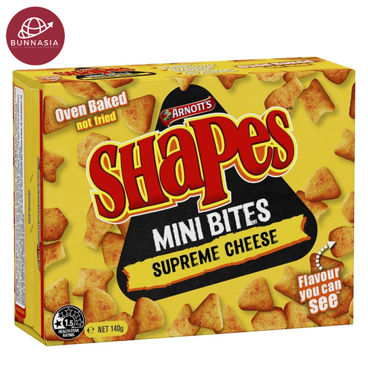 Arnott's Shapes Mini Bites Supreme Cheese Flavour 140g