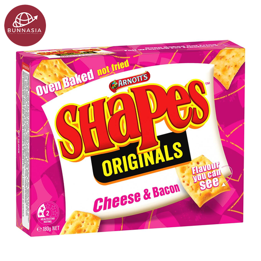 Arnott's Shapes Originals Cheese & Bacon Flavour 180g