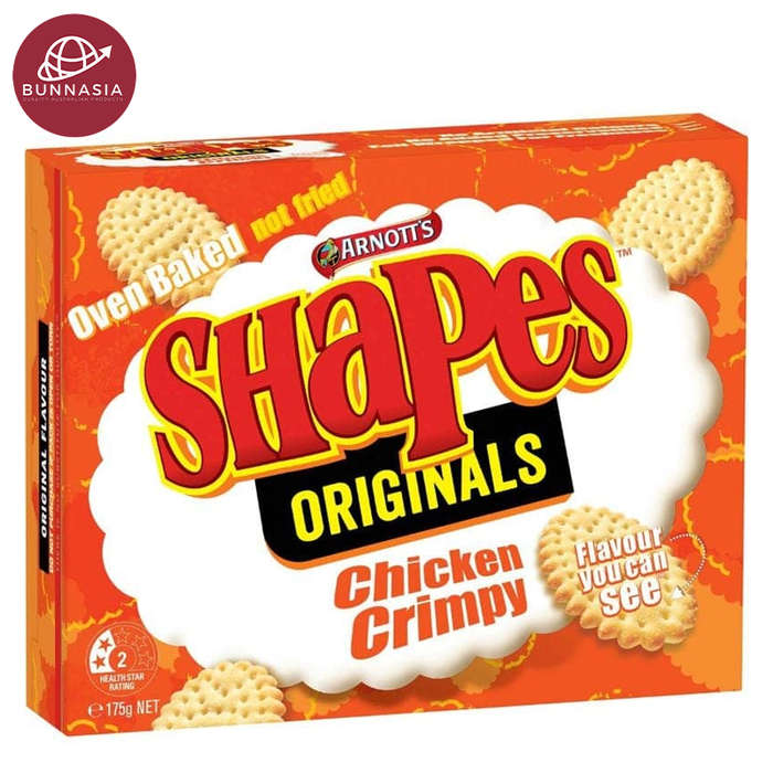 Arnott's Shapes Originals Chicken Crimpy Flavour 175g