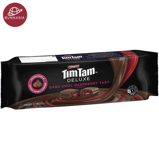 Arnott's Tim Tam Deluxe Dark Choc Raspberry Tart 175g