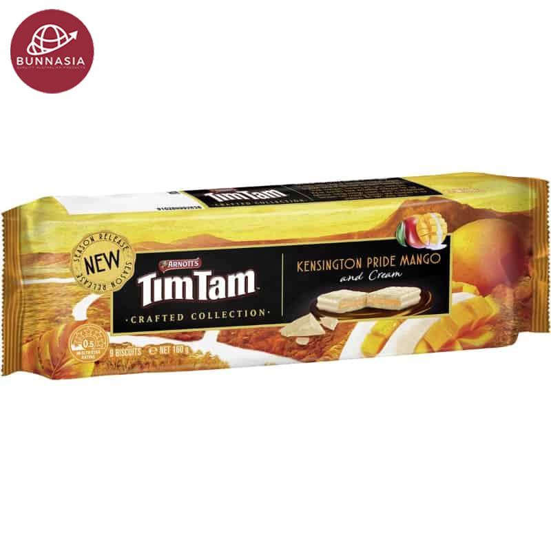 Arnott's Tim Tam Kingston Pride Mango & Cream 160g