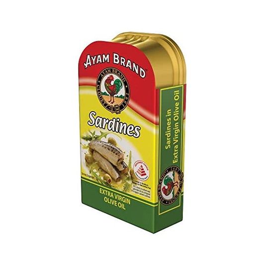 Ayam Brand Sardines in Extra Virgin Olive Oil 120g