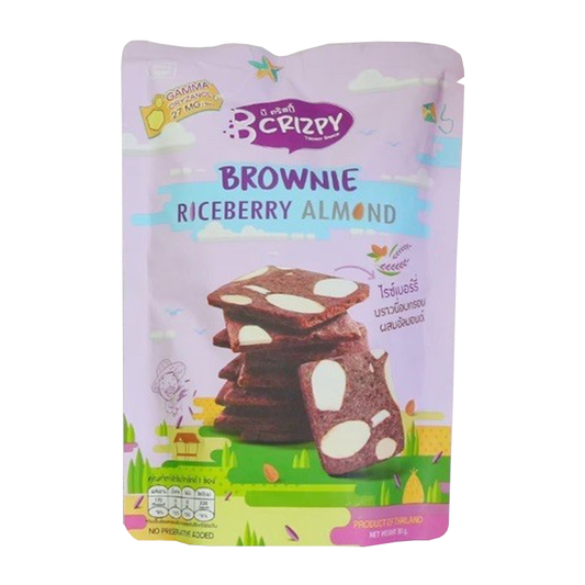 B Crizpy Brownie Riceberry 45g