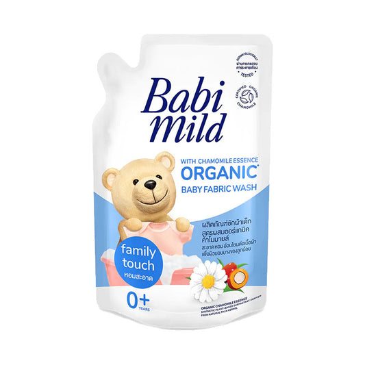 Babi Mild Liquid Fabric Wash Organic Family Touch 570ml. Refll