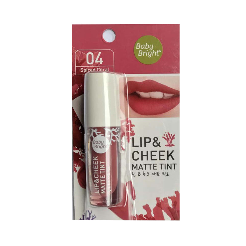 Baby Bright Lip Cheek Matte Tint #04