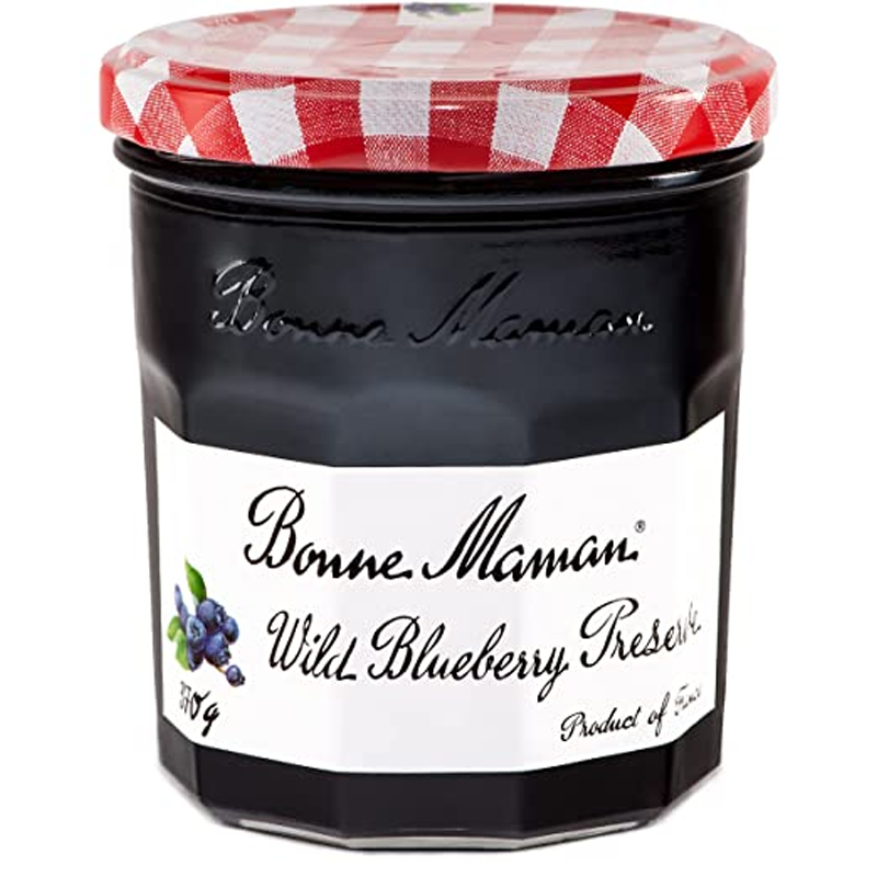 Bonne Maman Wild Blueberry Preserve Marmalade Fruit Jam 370 g