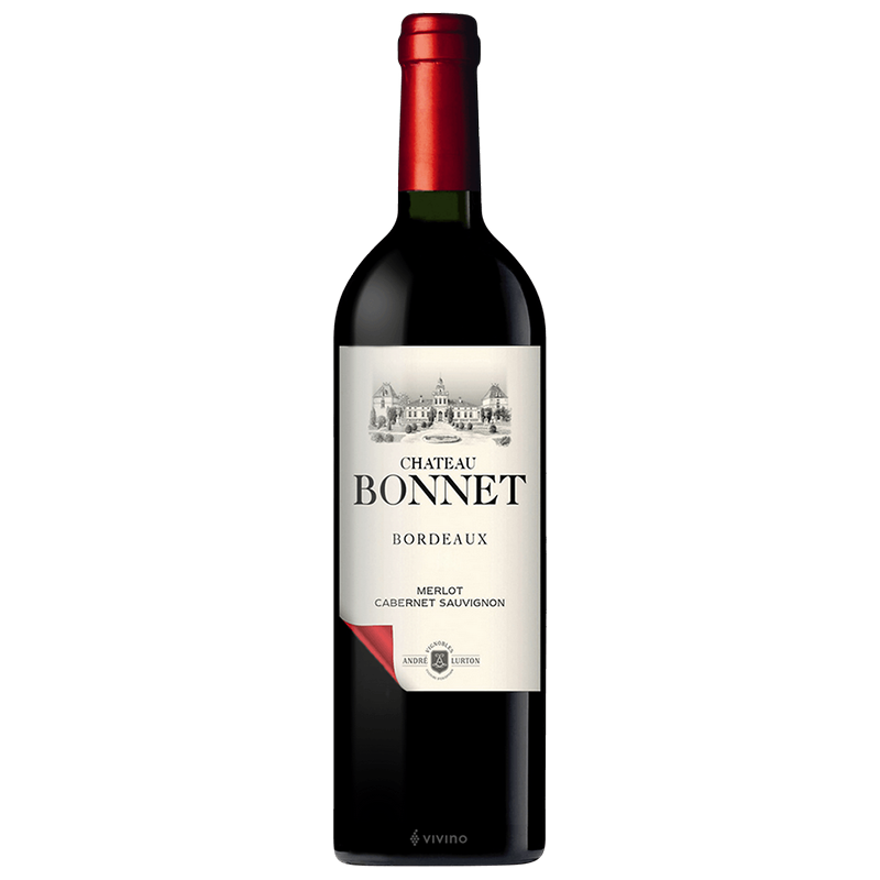 CHATEAU BONNET , BORDEAUX MERLOT CABERNET SAUVIGNON 750 ML