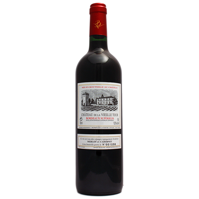 CHATEAU DE LA VIEILLE TOUR BORDEAUX SUPERIEUR 750 ML