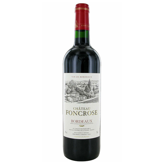 CHATEAU FONCROSE BORDEAUX 750 ML