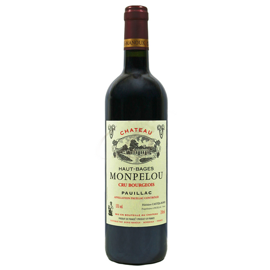 CHATEAU HAUT BAGES MONPELOU, CRU BOURGEOIS PAUILLAC ( Year 2015 ) 750 ML