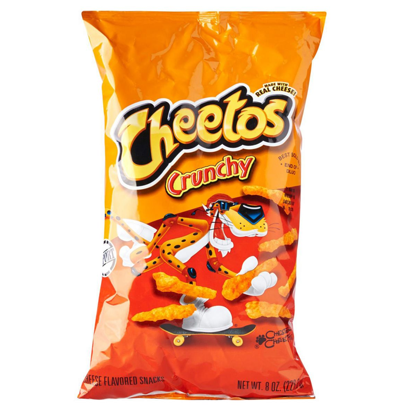 CHEETOS CHEETOS CHEESE CRUNCHY 8 OZ