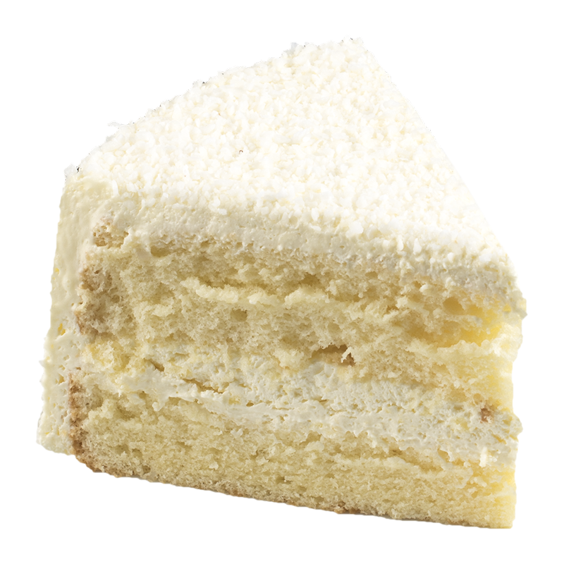 COCONUT CAKE SLICE