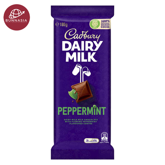 Cadbury Dairy Milk Chocolate Block Peppermint 180g