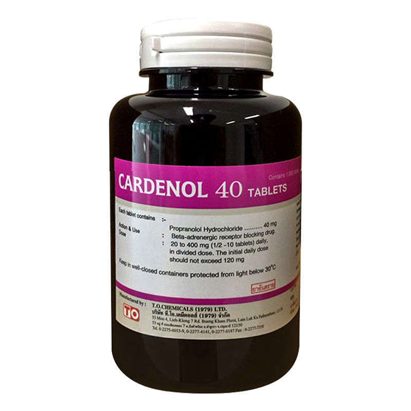 Cardenol 40 Contains 1000 tablets