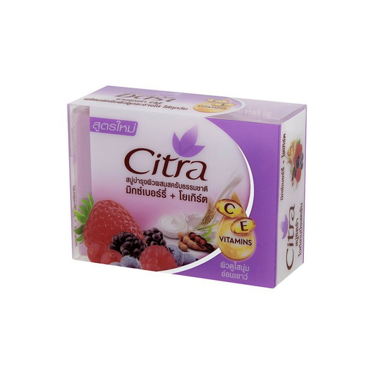 Citra Mixed Berry + Yoghurt Whitening Soap 110g