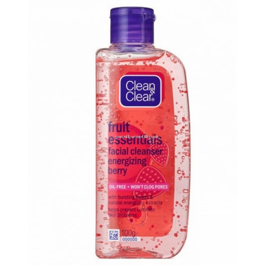 Clean &amp; Clear Morning Energy Gel Cleanser Energizing Berry 100ml