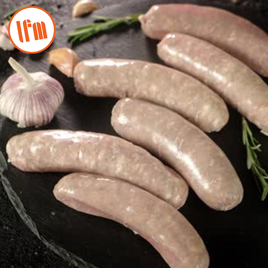 Garlic Sausages 3 pcs per pack. Size 120g per 1 sausage ( Price Per Pack )