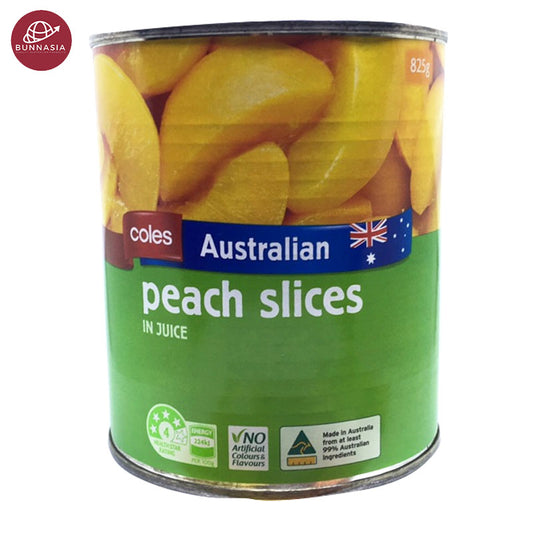 Coles Peach Slices in Juice 825g