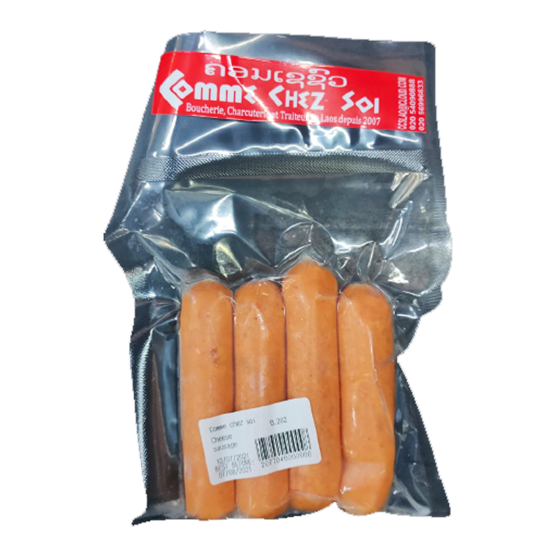 Comme Chez Soi Cheese Sausage Size 54g