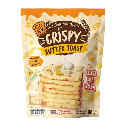 Crispy Butter Toast Garlic Cheese 80g