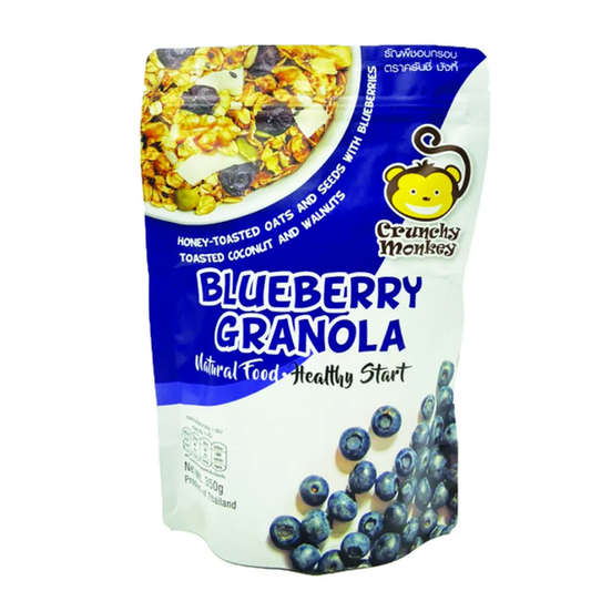 Crunchy Monkey Blueberry 350g