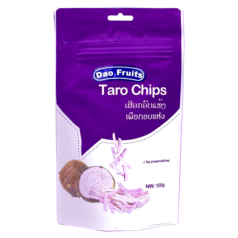 Dao fruits Taro Chips Pack 100g