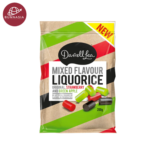 Darrell Lea Mixed Flavour Liquorice 200g