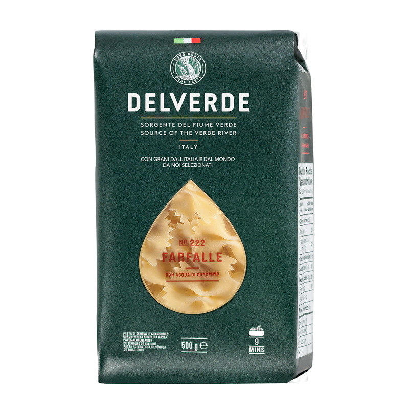 Delverde Italy No222 Farfalle 500g