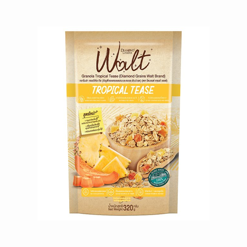 Diamond Grains Granola Walt Tropical Tease 320g