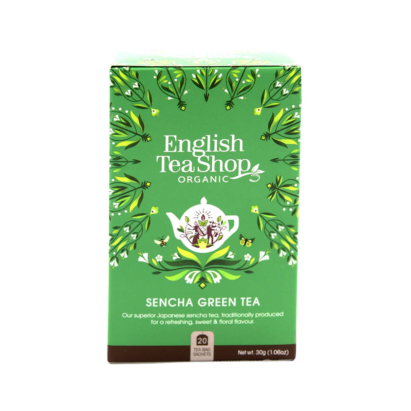 English Teashop Organic Green Sencha 1,5g x 20bag 30g