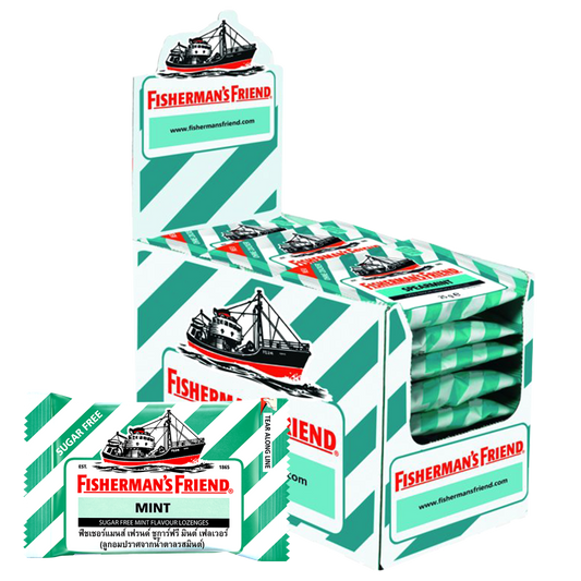 Fisherman's Friend Sugar free Mint Flavor Lozenges 25g ຊອງ 24 ປ່ຽງ