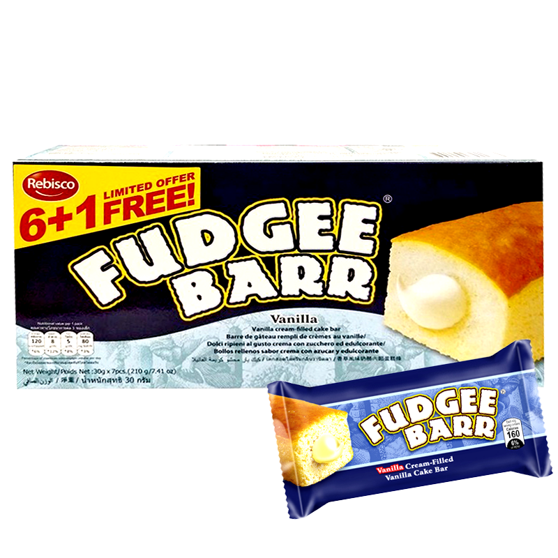 Fudgee Barr Vanilla 30g