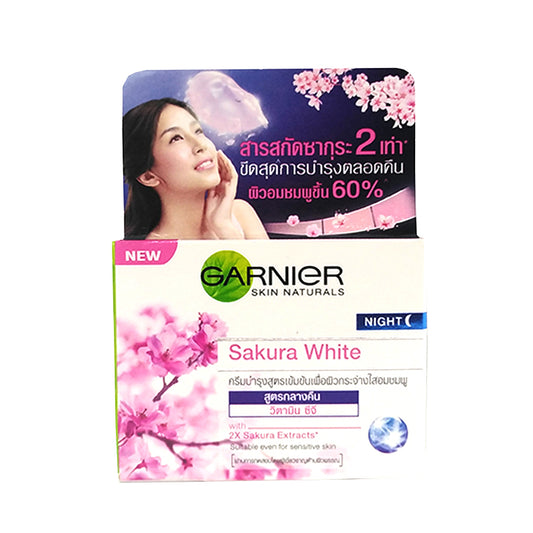 Garnier Sakura White Pinkish Radiance Sleeping Night Essence 18ml