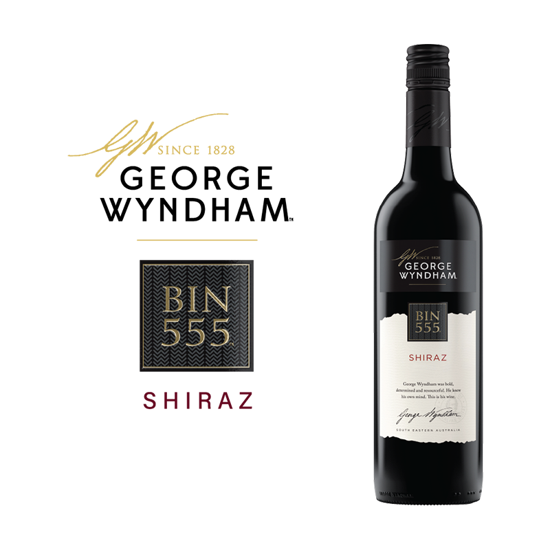 George Wyndham Bin 555 Shiraz 750ml