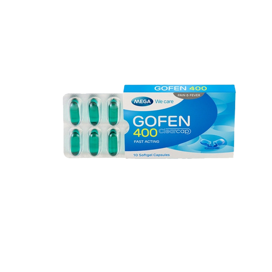 Gofen 400 (10 ແຄບຊູນ softgel)