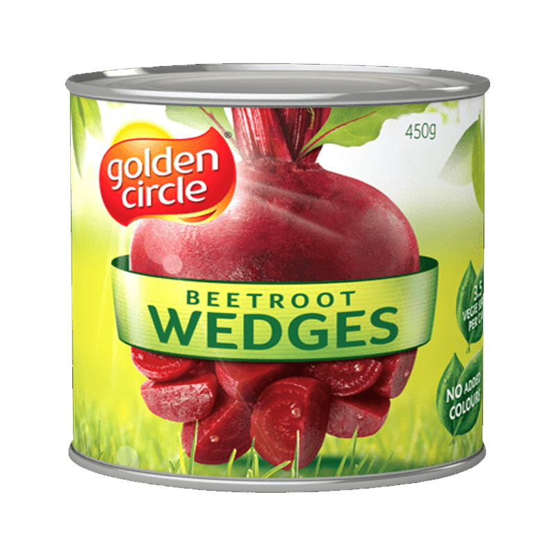 Golden Circle Wedged Beetroot 450g