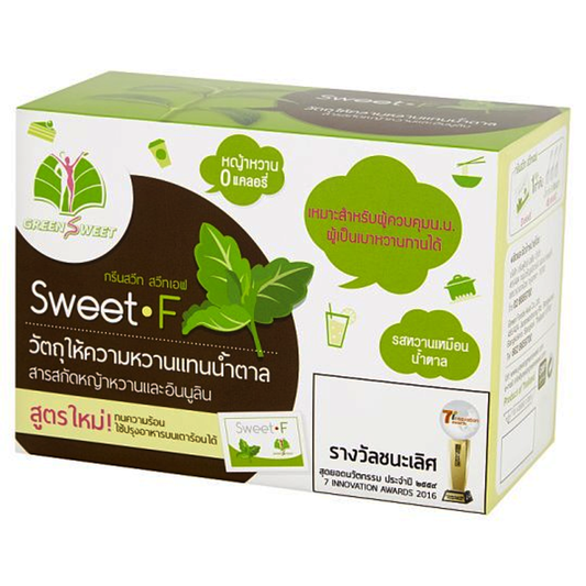 Green Sweet Sweet F Sweetener Stevia extract and inulin 1,5g x 30 sachets