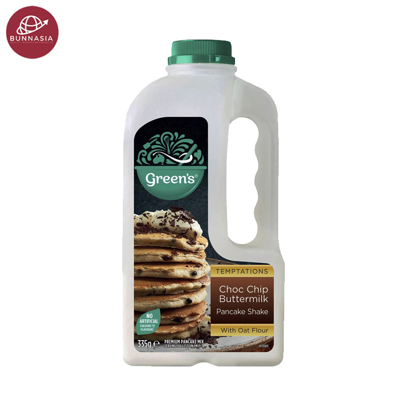 Green's Choc Chip Buttermilk Pancake Shake 335g