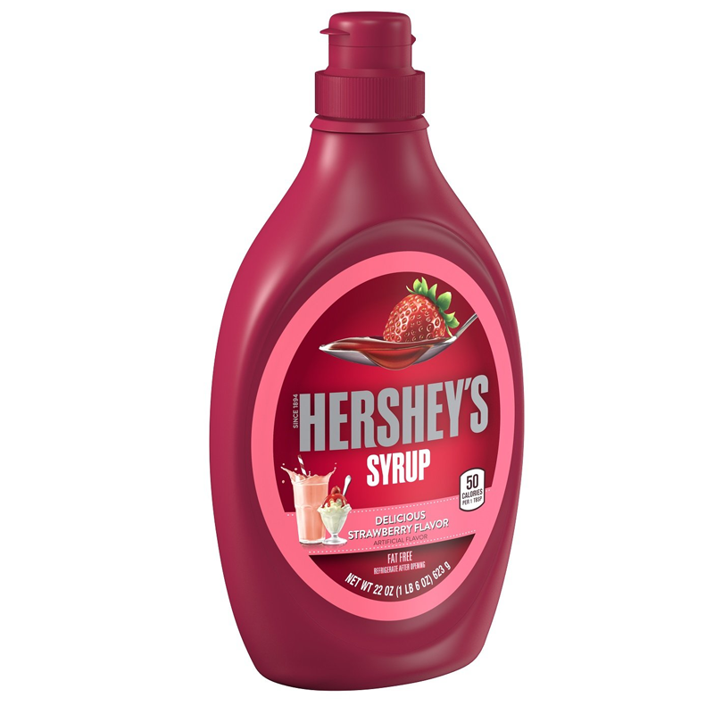 HERSHEY STRAWBERRY SYRUP 680G