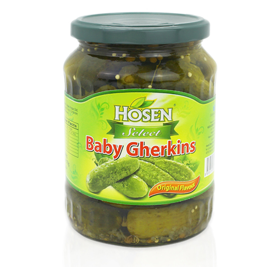 HOSEN BABY GHERKINS 680G