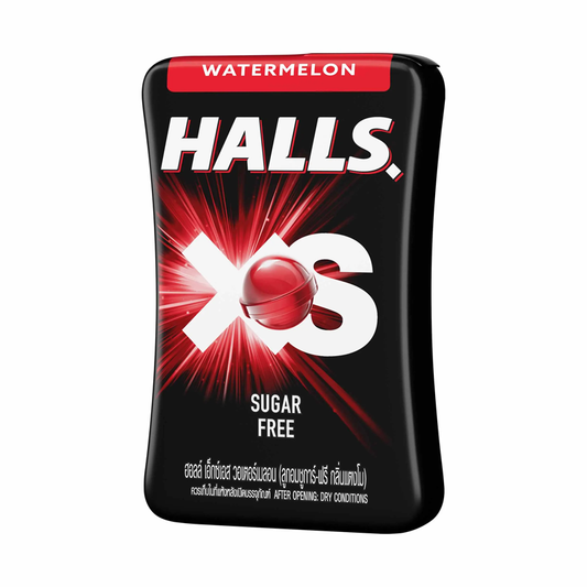 Halls XS Watermelon Flavored Sugar Free Candy 13.8g