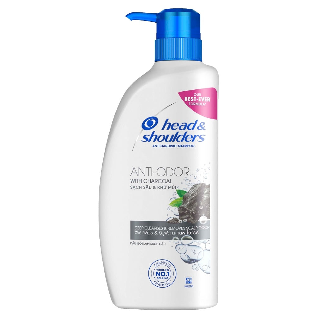 Head & Shoulders Anti-Odor With Charcoal Shampoo 450ml