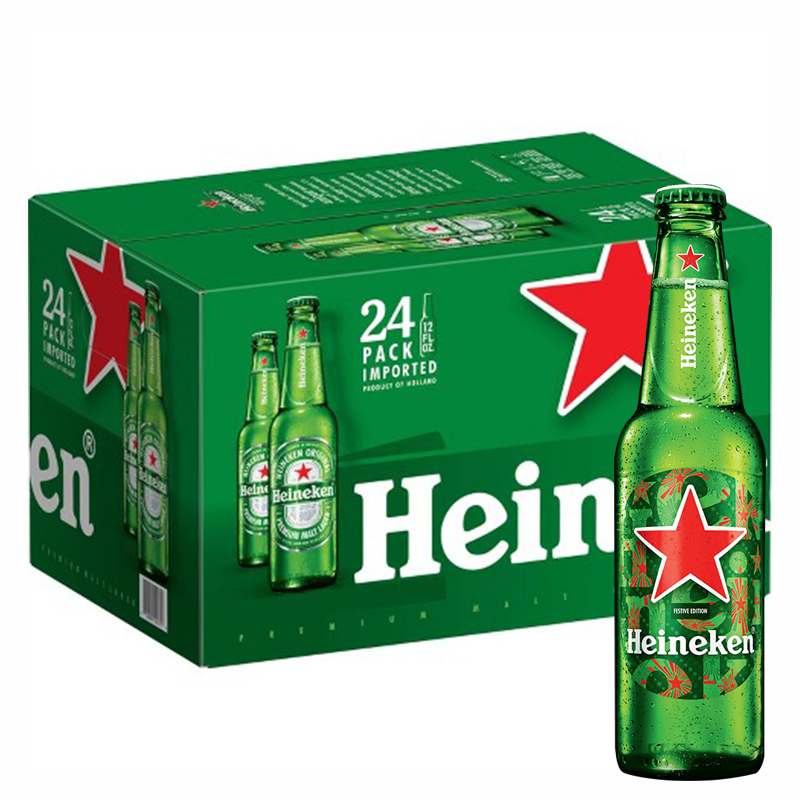 Heineken Beer 330ml Bottle Boxes of 24 bottles