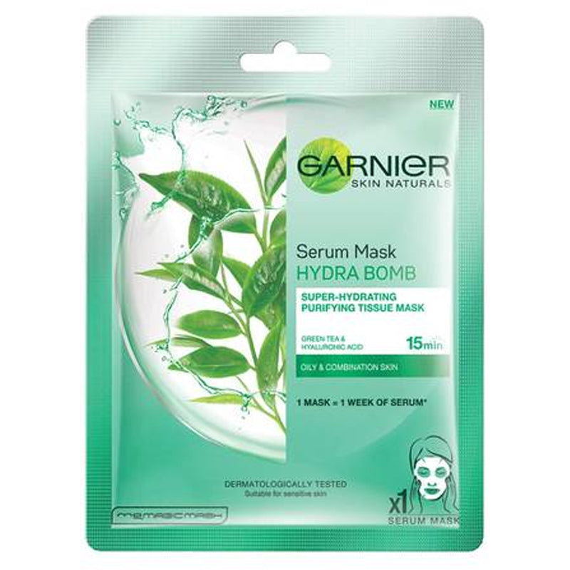 Hydra Bomb Green Tea Serum Sheet Mask (Green Tea) 32g