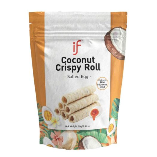 If Coconut Crispy Roll Salted Egg 70g